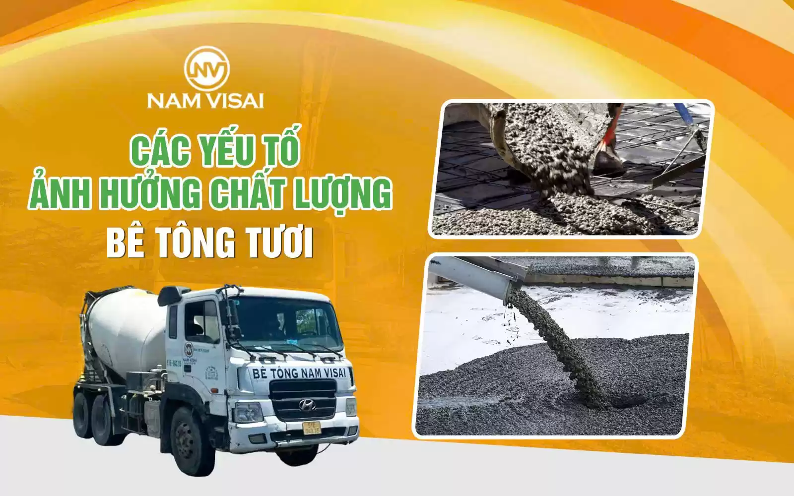 Các yếu tố ảnh hưởng chất lượng bê tông tươi