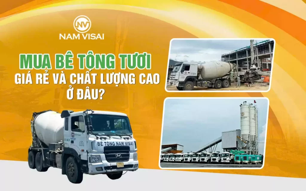 mua bê tông tươi giá rẻ ở đâu