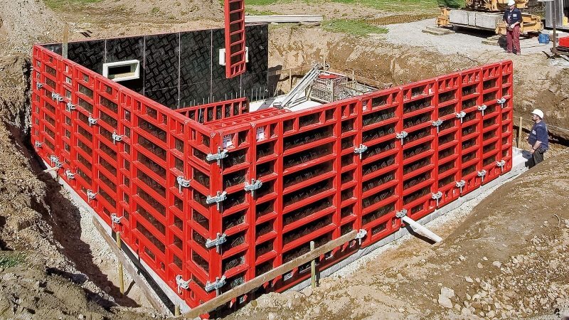 Vai trò của cốp pha móng trong xây dựng
