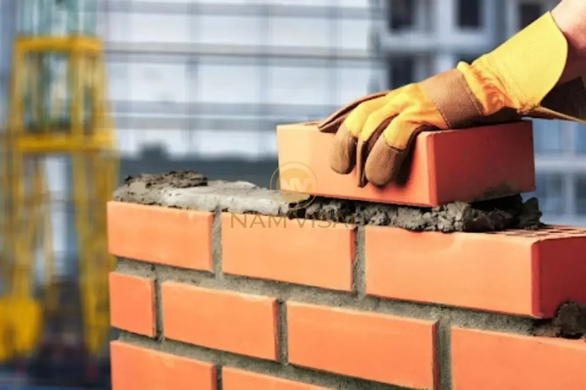 Gạch xây và bê tông tươi - Phối hợp đúng kỹ thuật