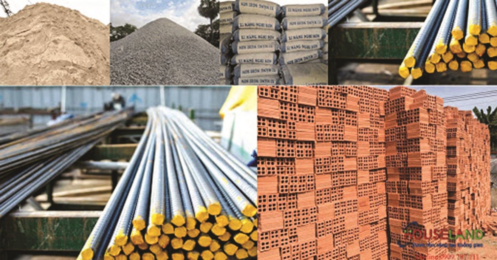 vật liệu xây dựng nhà