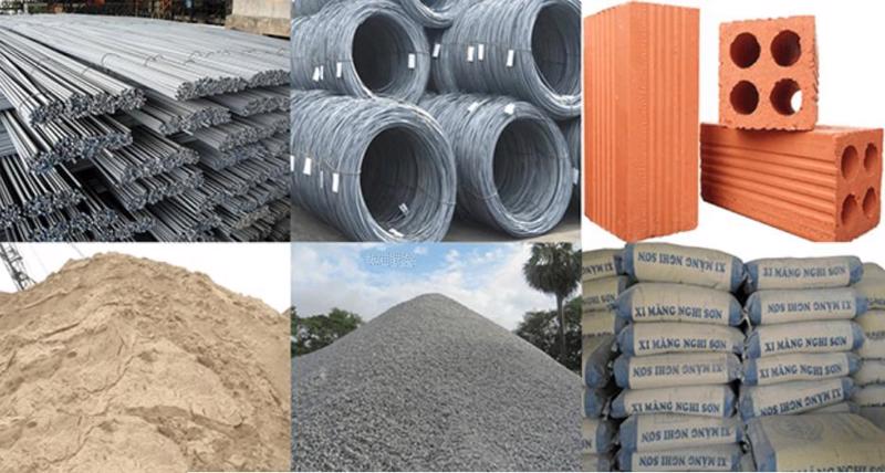 Vật liệu xây dựng phần thô