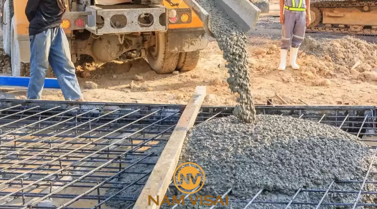 Quy Trình Giao Nhận Bê Tông Tươi Trong 5 Phút