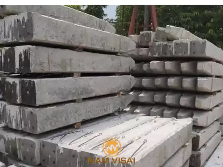 Cột rào bê tông đúc sẵn
