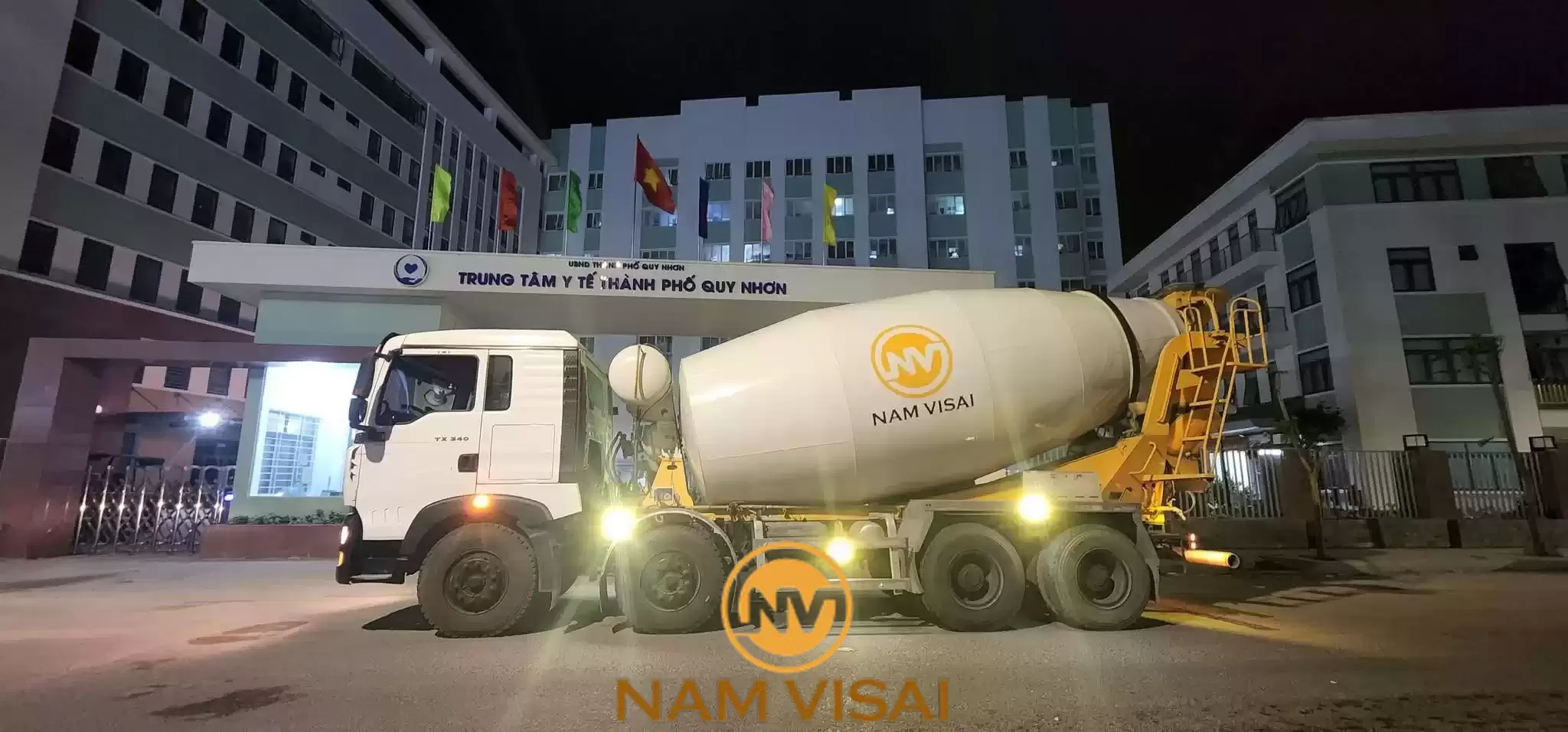 Quy trình cung cấp bê tông tươi tại Namvisai