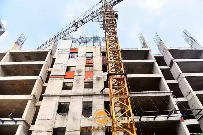 Xây nhà cao tầng hiện đại
