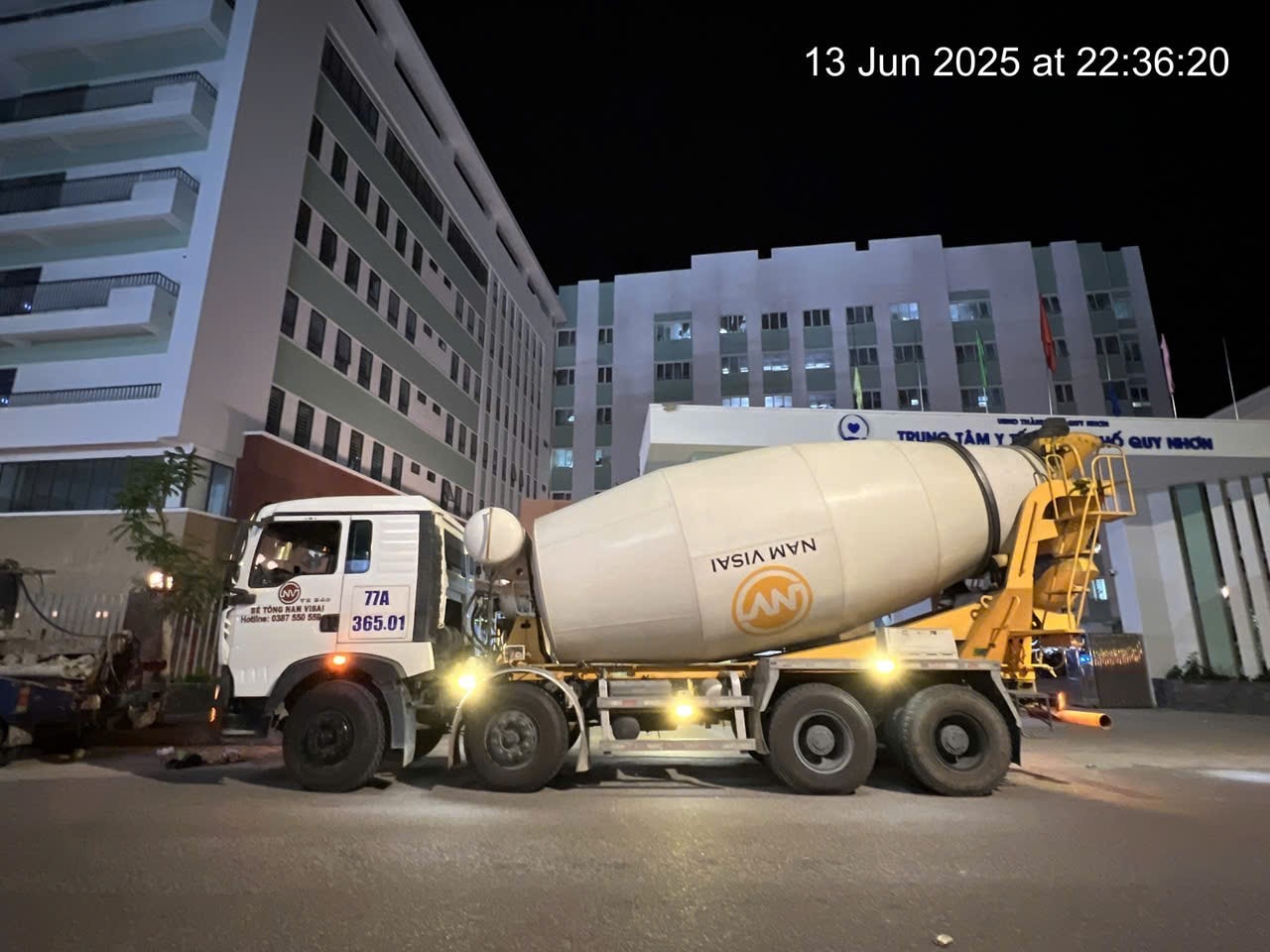 Namvisai cung cấp bê tông tươi