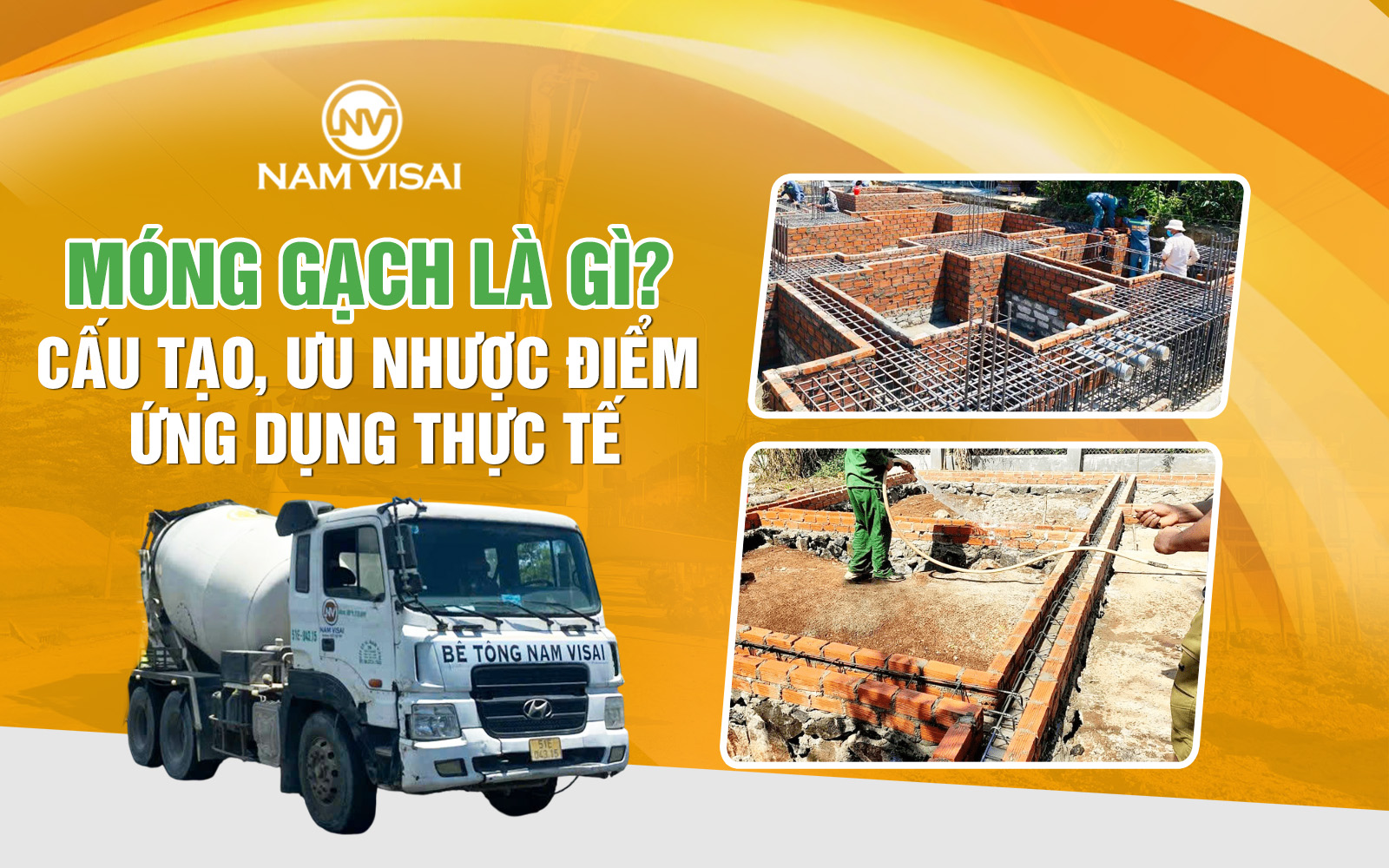 Móng Gạch Là Gì? Cấu Tạo, Ưu Nhược Điểm & Ứng Dụng Thực Tế