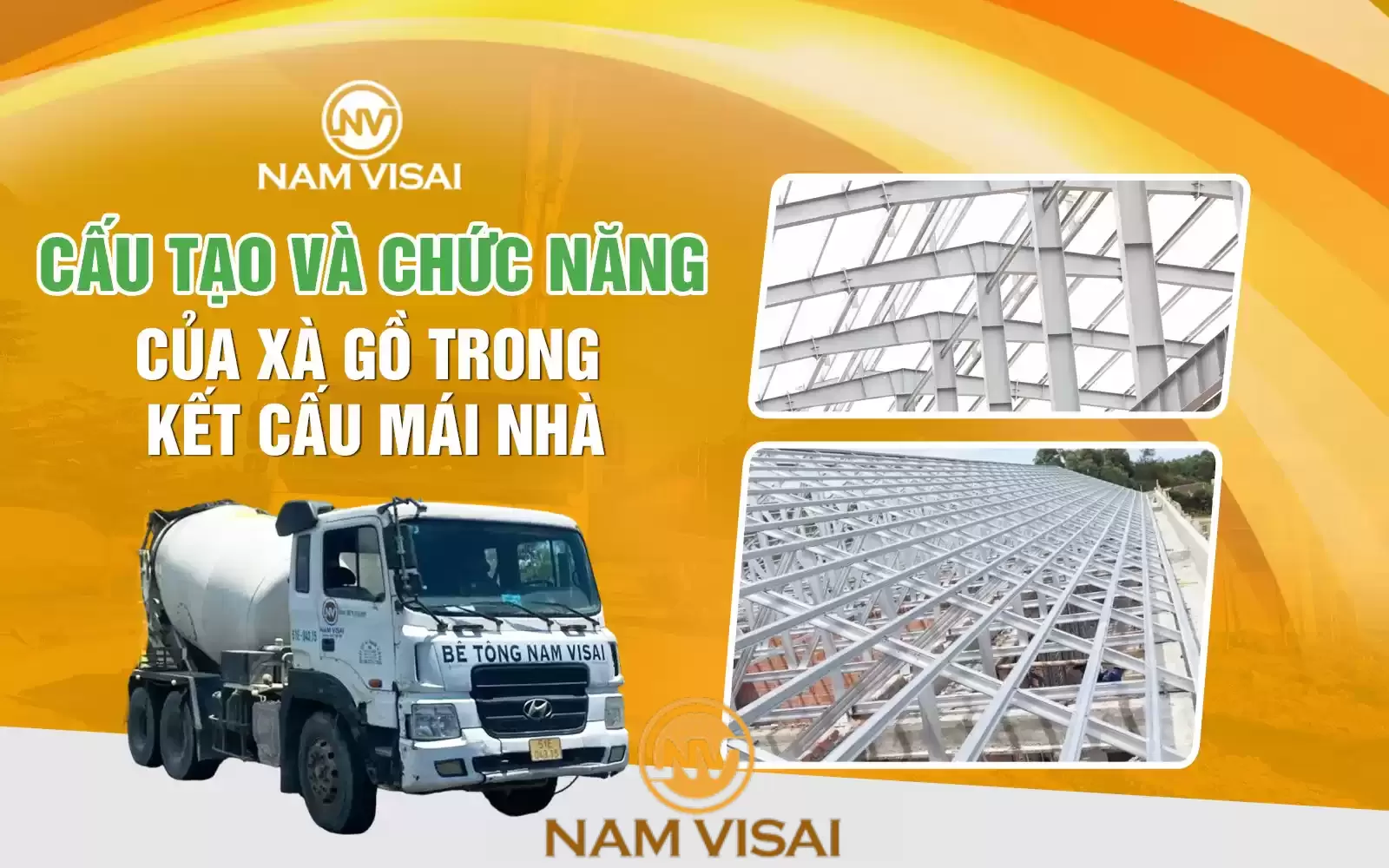 Cấu Tạo Và Chức Năng Của Xà Gồ Trong Kết Cấu Mái Nhà