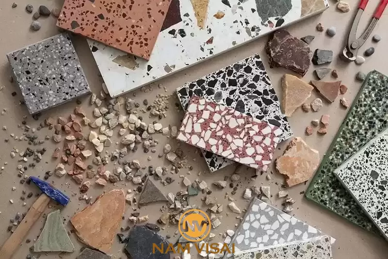 Đá Terrazzo Là Gì? Nguồn Gốc & Đặc Điểm Cấu Tạo