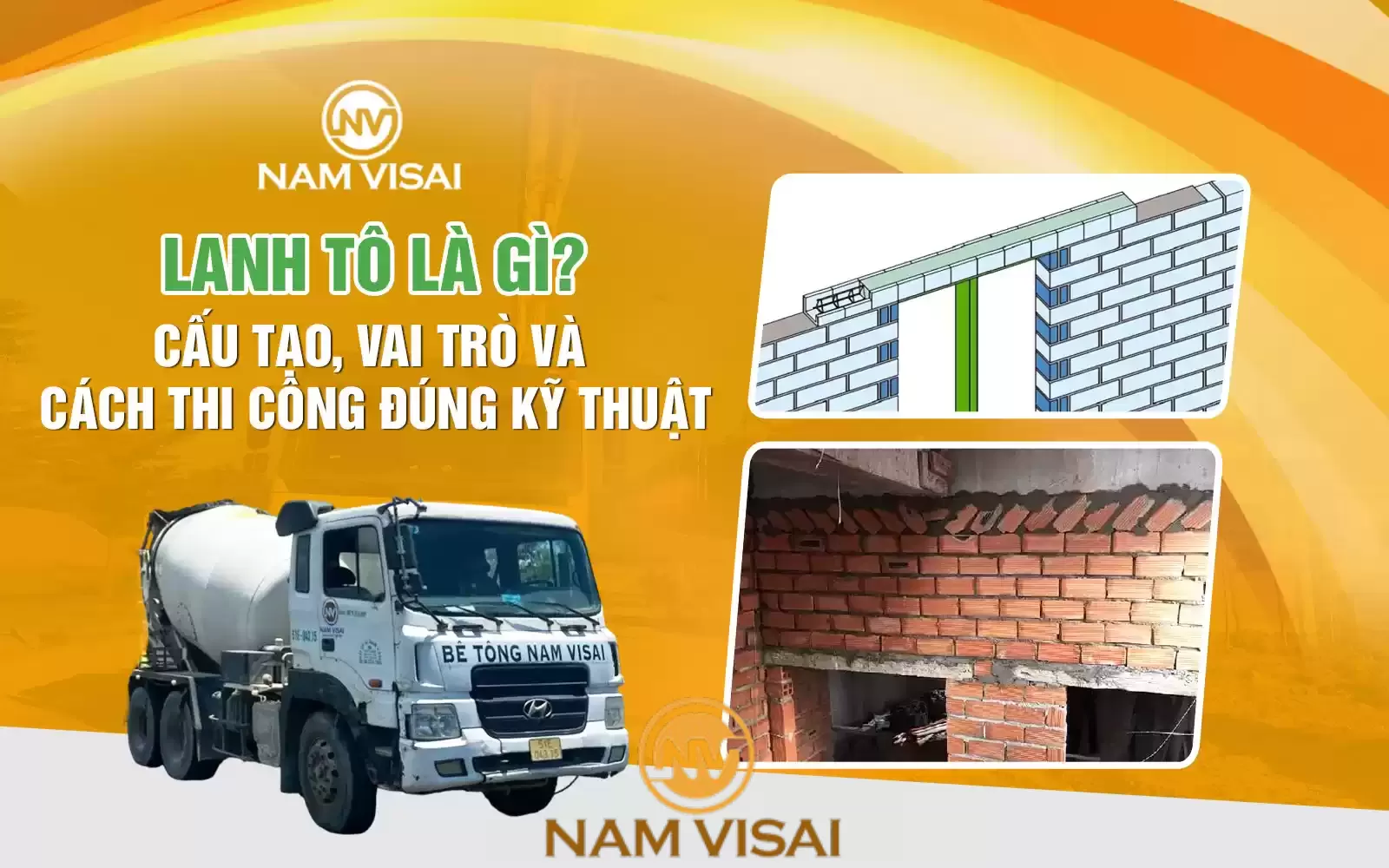 Lanh Tô Là Gì? Cấu Tạo, Vai Trò Và Cách Thi Công Đúng Kỹ Thuật