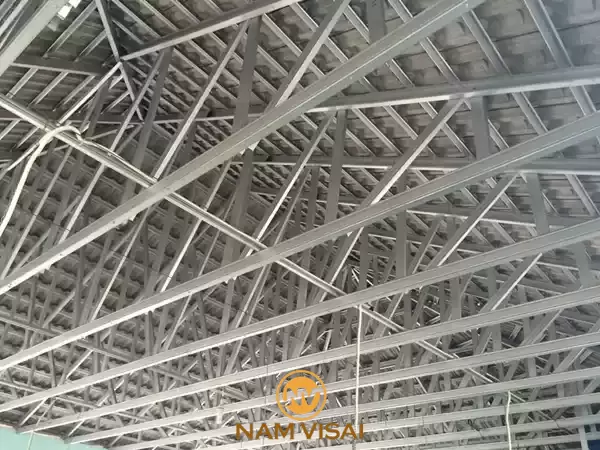 Cấu tạo cơ bản của một bộ vì kèo mái