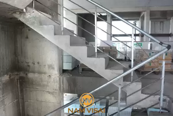 Mẫu Cầu Thang Bê Tông Cốt Thép Đẹp & Phổ Biến Hiện Nay
