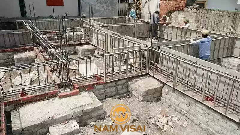 Phần móng nhà luôn đóng vai trò quyết định đến sự an toàn, vững bền