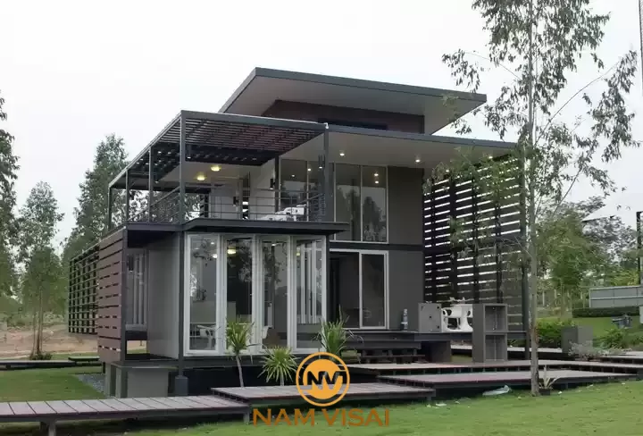 Nhà tiền chế kết hợp văn phòng