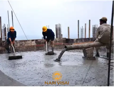 Ứng dụng bê tông M300 trong nhà dân