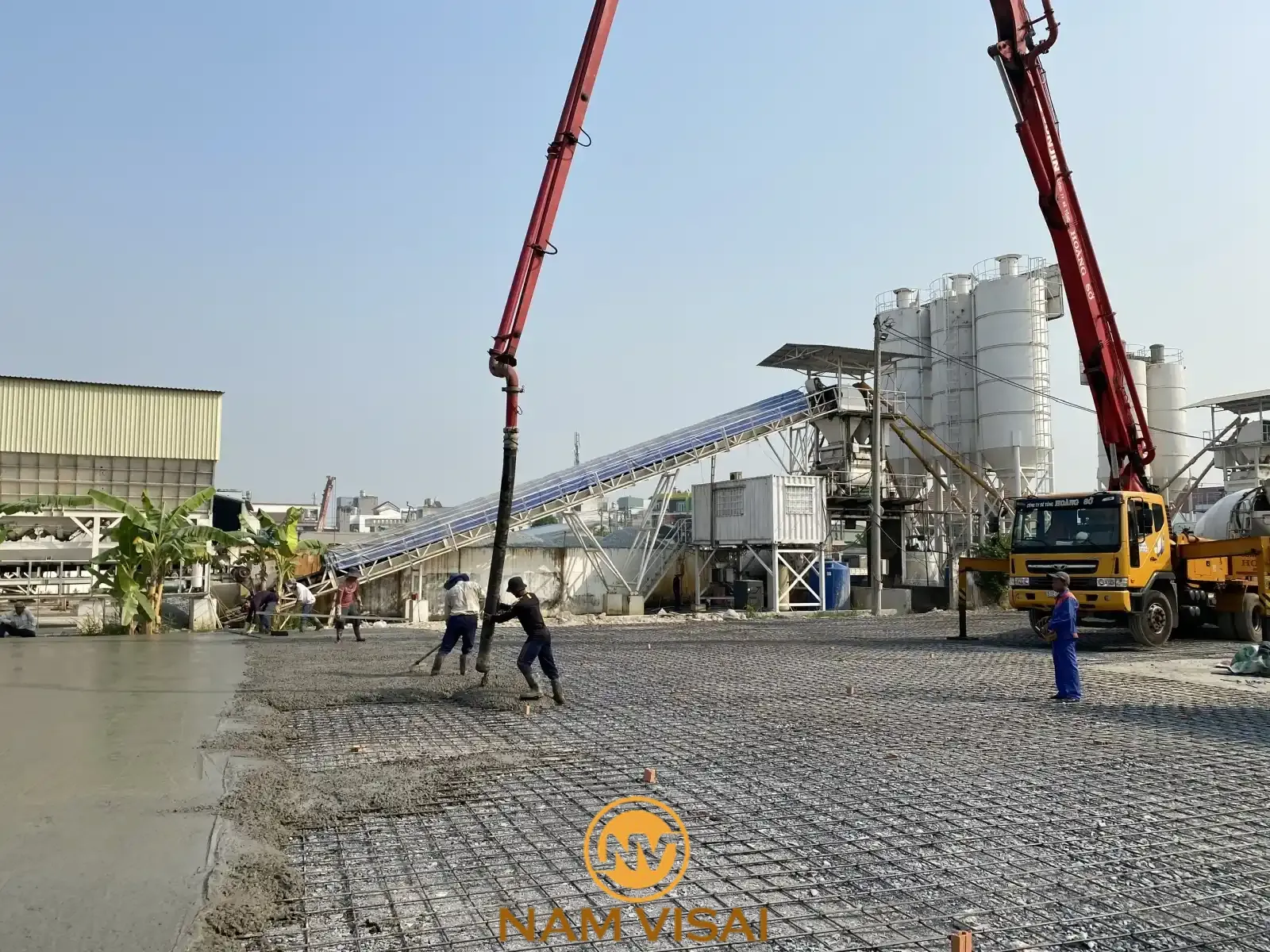 Quy Trình Đổ Bê Tông Tươi Đúng Kỹ Thuật