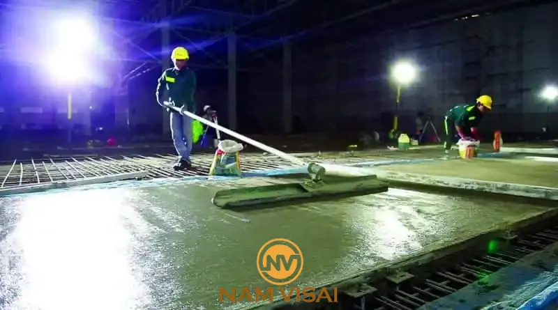 Không bảo dưỡng bê tông sau khi đổ