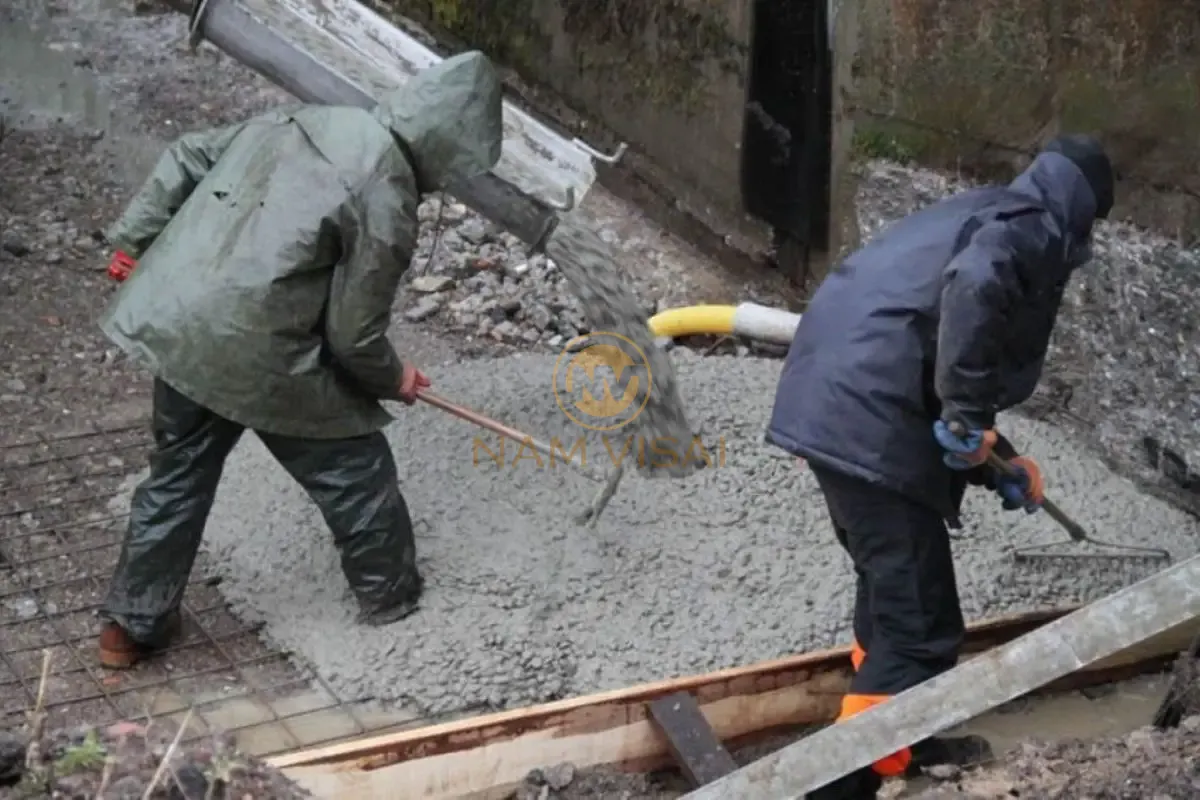 Chuẩn Bị Trước Khi Đổ Bê Tông Mùa Mưa