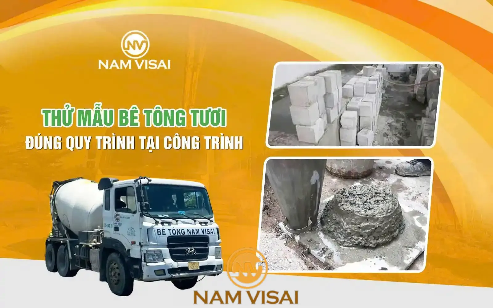 Thử Mẫu Bê Tông Tươi Đúng Quy Trình Tại Công Trình 