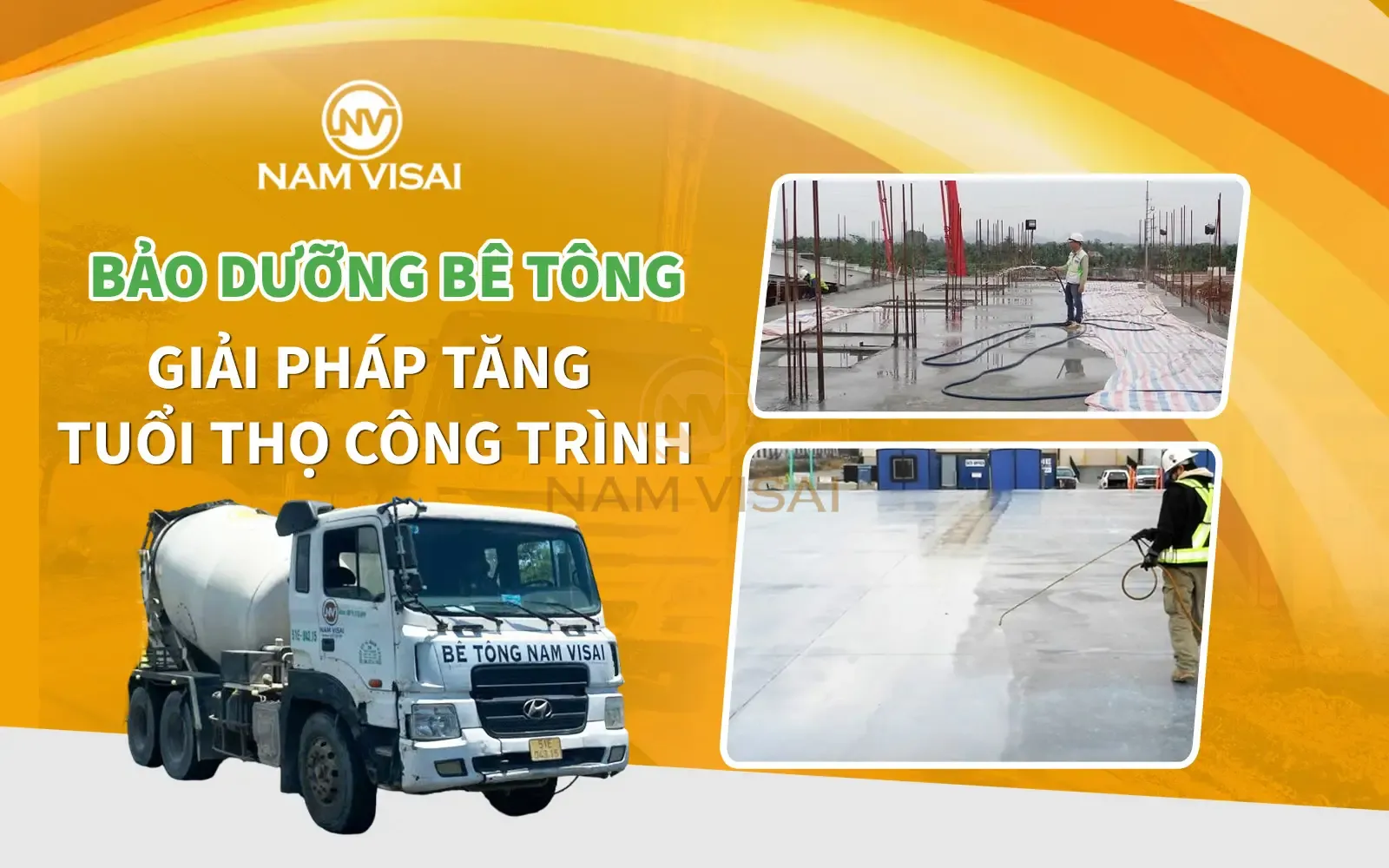 Bảo dưỡng bê tông: Giải pháp tăng tuổi thọ công trình
