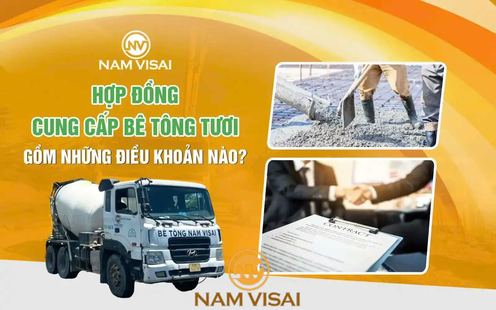 Hợp Đồng Cung Cấp Bê Tông Tươi