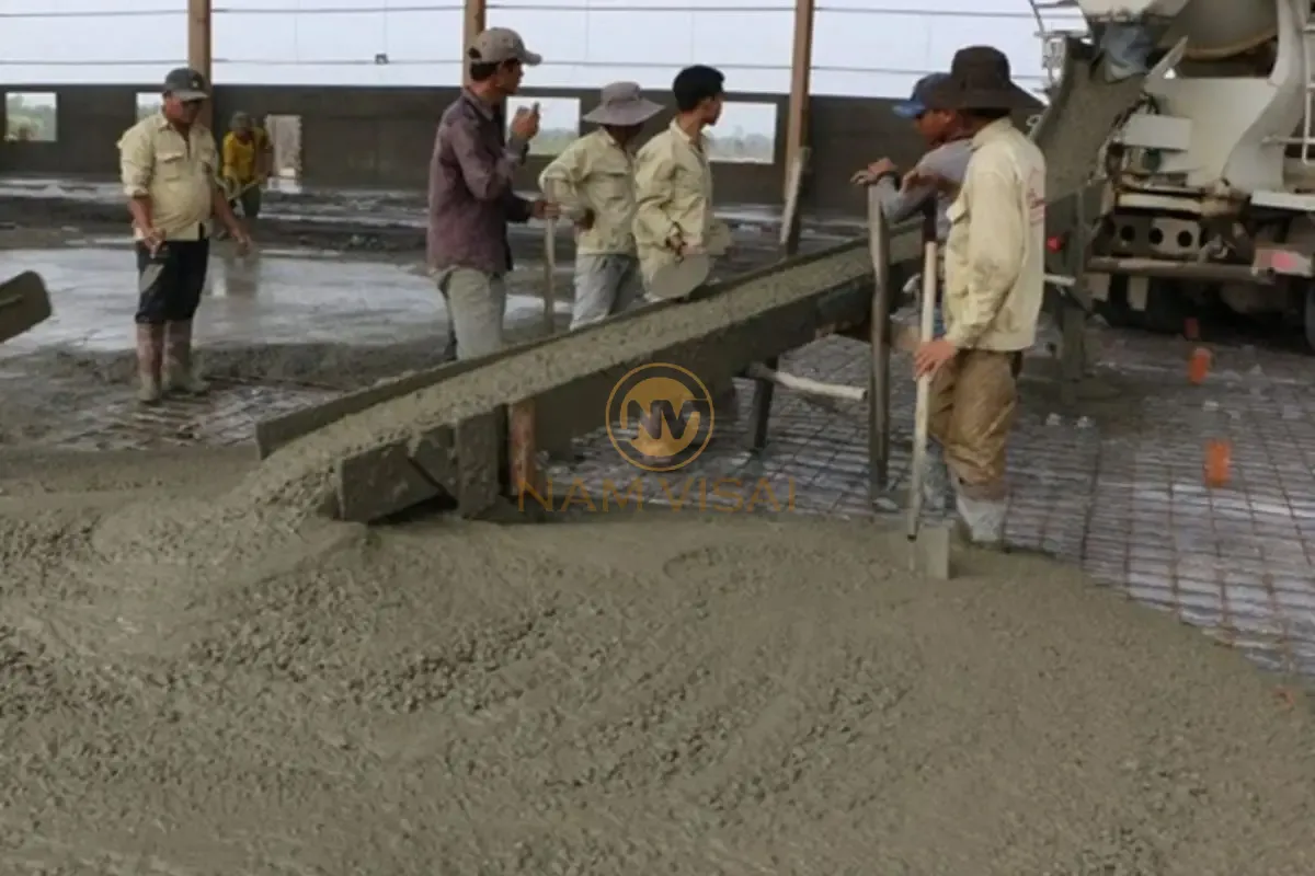 Namvisai – Đơn vị cung cấp bê tông tươi và đổ bê tông trọn gói chuyên nghiệp