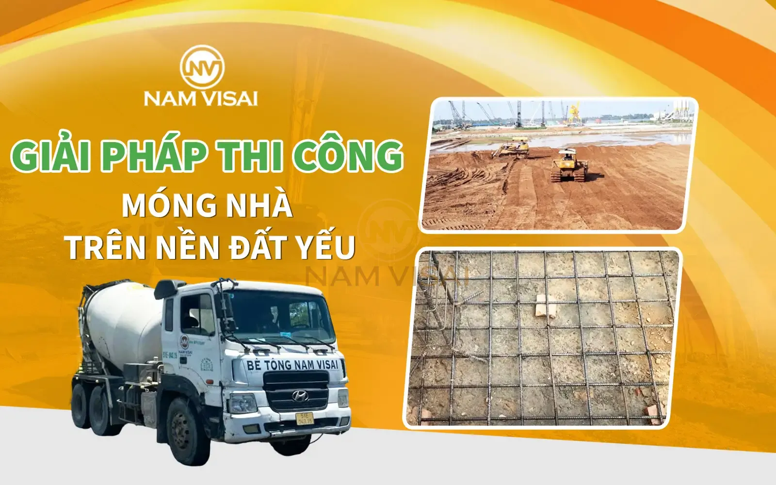 Giải pháp thi công móng nhà trên nền đất yếu