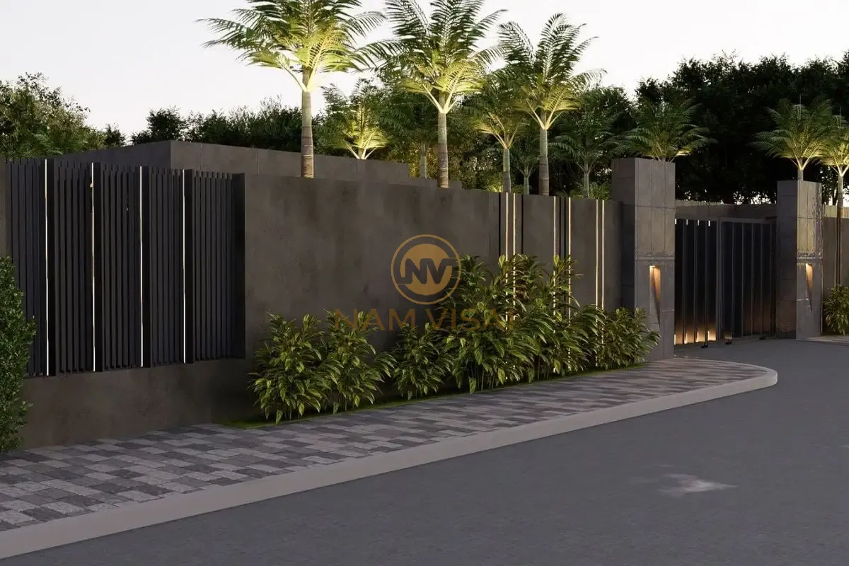 Một Số Lưu Ý Khi Xây Hàng Rào Bê Tông