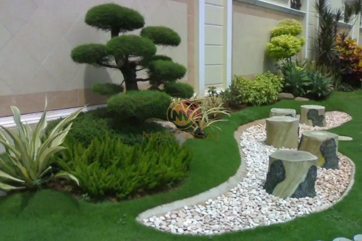 Đá cuội trang trí nhà cửa