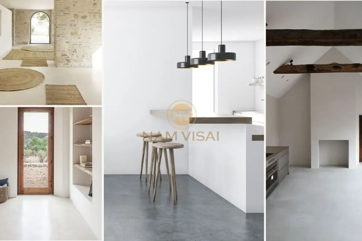 Sàn nhà xi măng Polymer