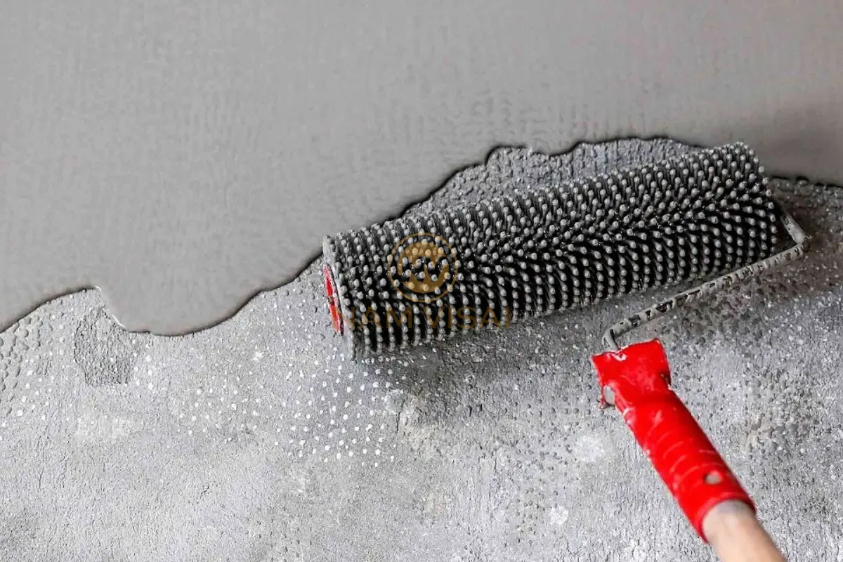 Quy trình thi công sàn xi măng Polymer