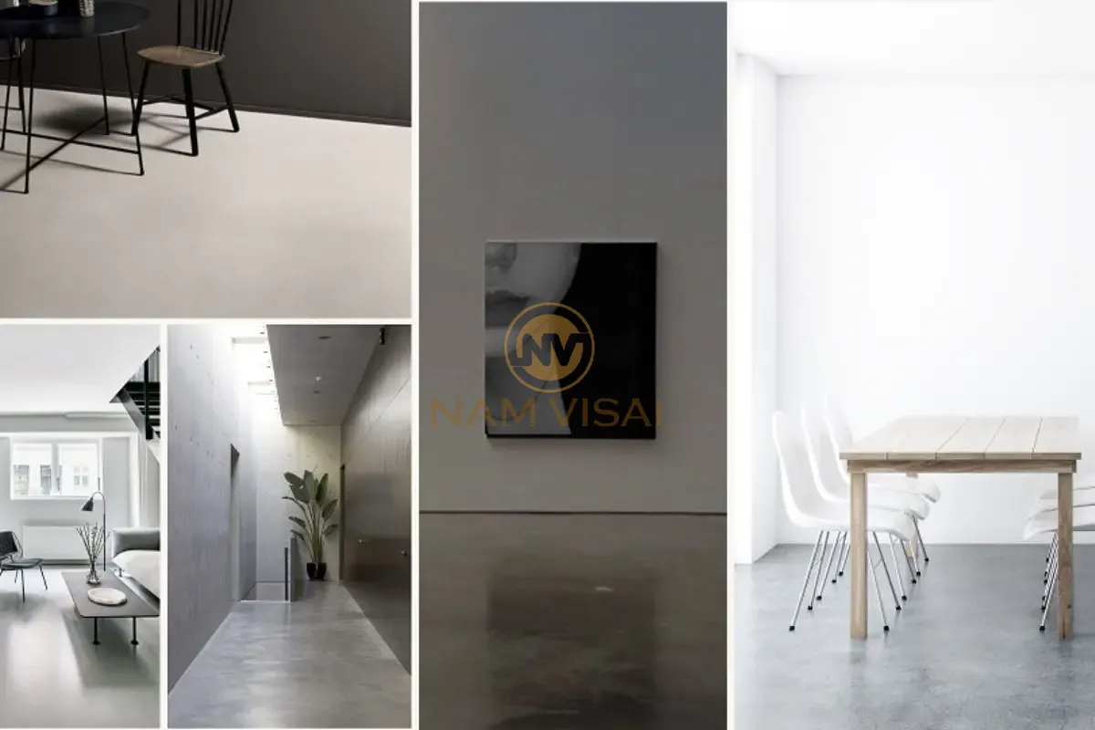 Ứng dụng của sàn xi măng Polymer