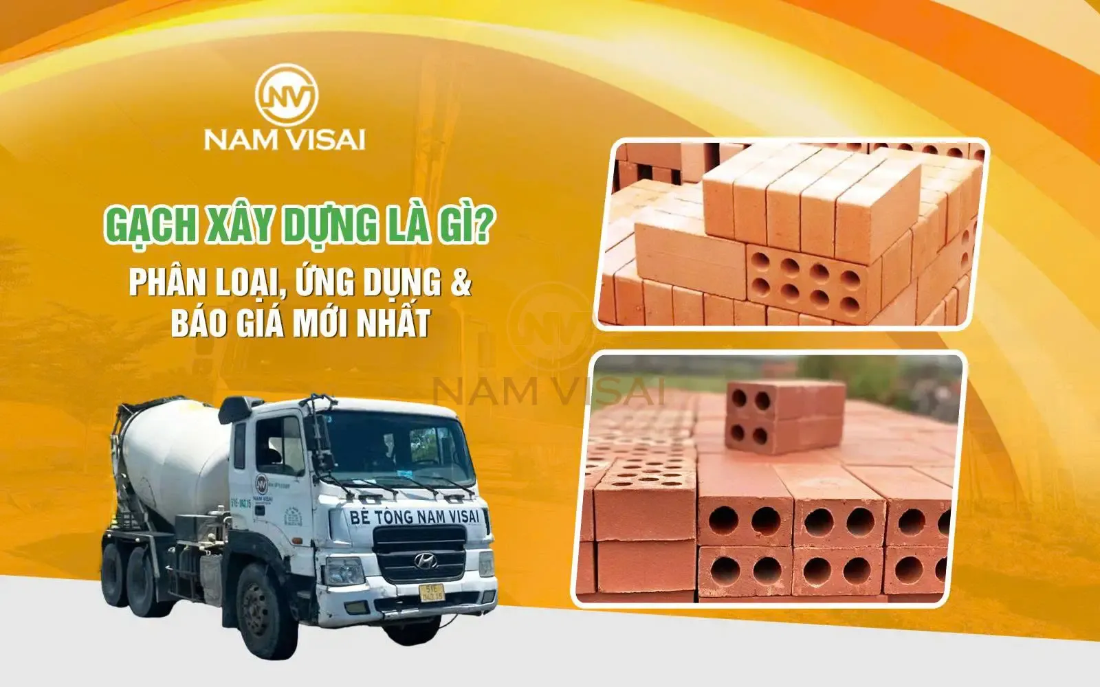 Gạch Xây Dựng Là Gì? Phân Loại, Ứng Dụng & Báo Giá Chi Tiết