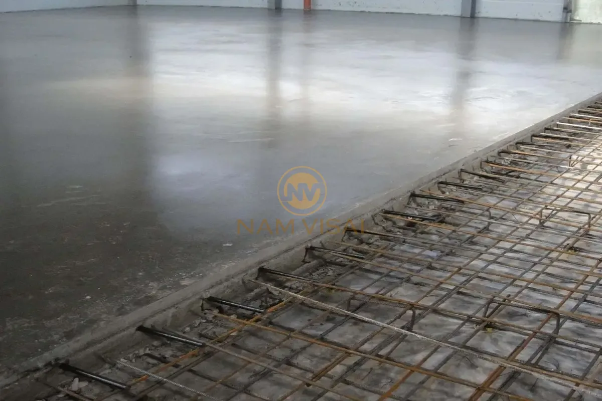 Namvisai chuyên cung cấp bê tông tươi chuẩn mác để đổ bê tông nền nhà xưởng