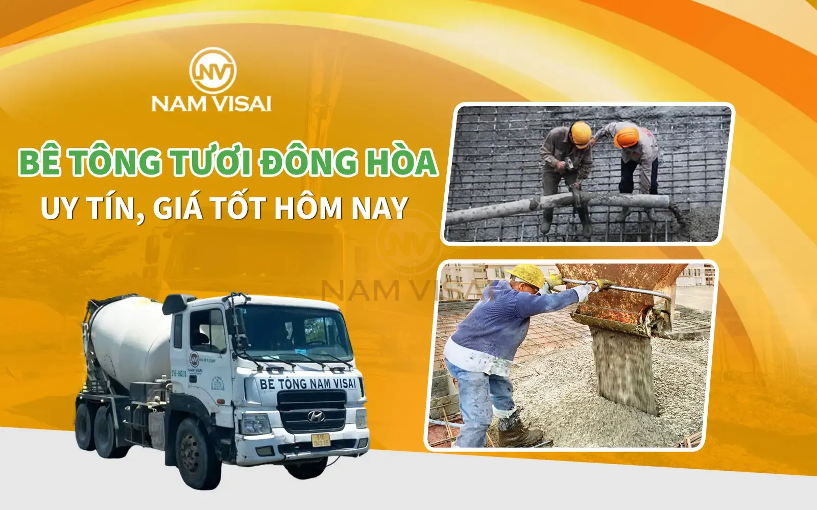 Bê Tông Tươi Đông Hòa Uy Tín, Giá Tốt Hôm Nay