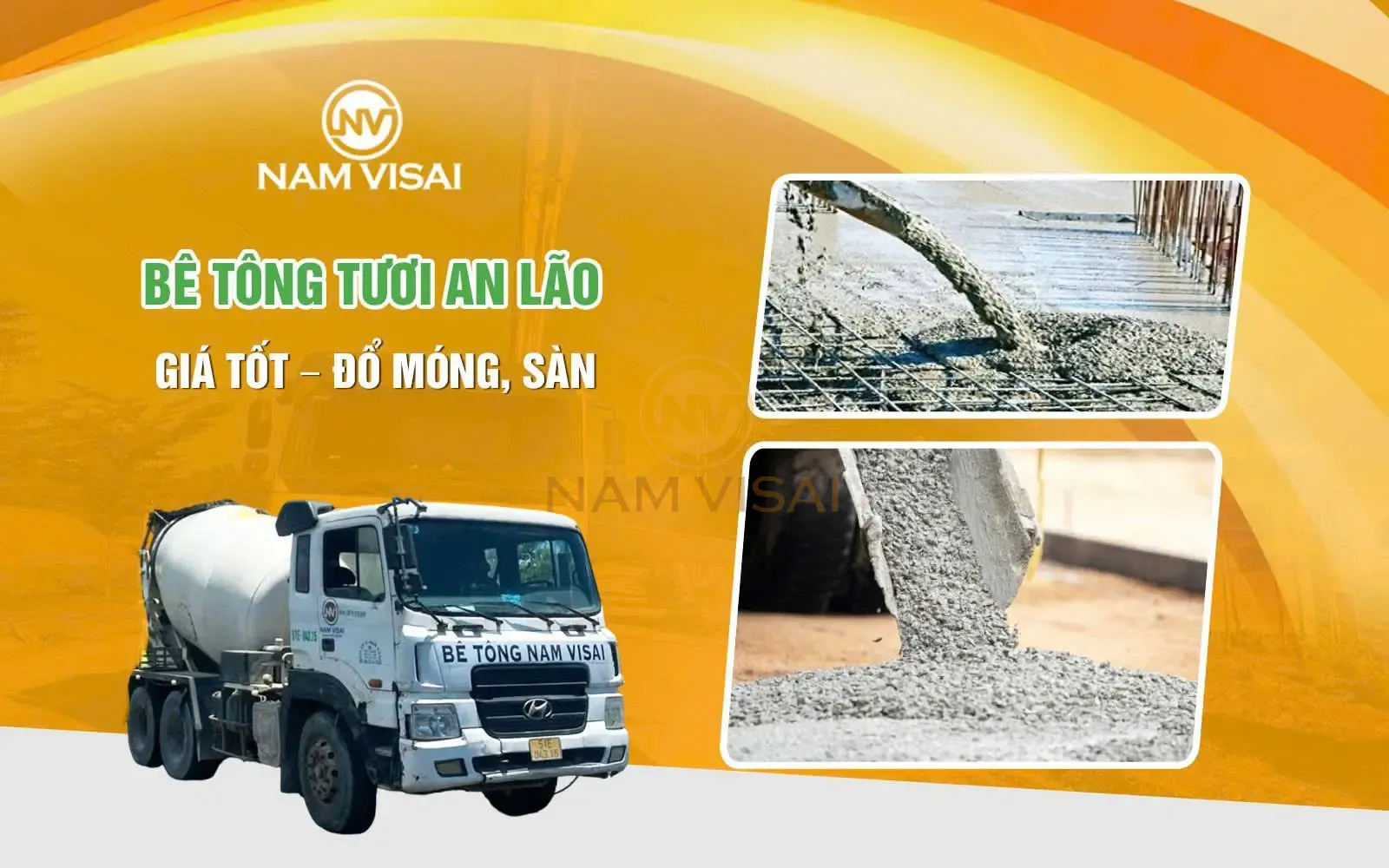 Bê Tông Tươi An Lão Giá Tốt – Đổ Móng, Sàn
