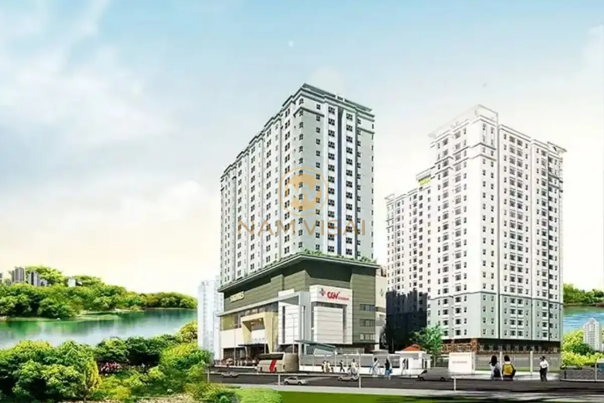 Công trình thi công từ bê tông tươi mác 450 tại Namvisai