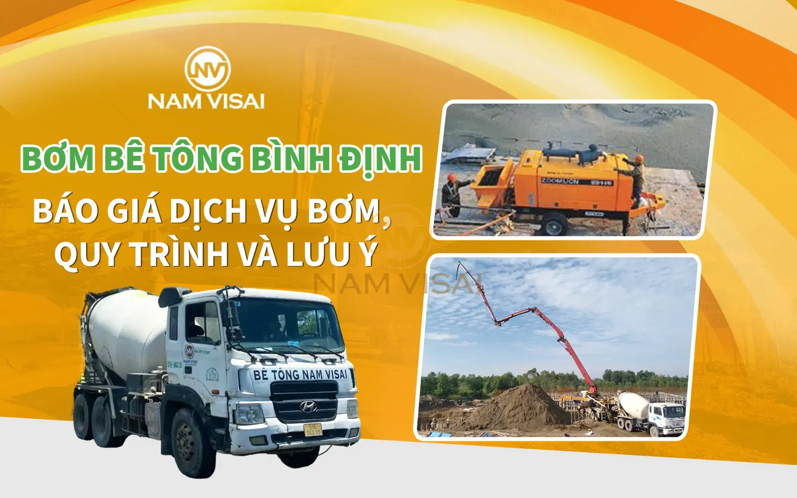 Dịch Vụ Bơm Bê Tông Bình Định: Báo Giá, Quy Trình Và Lưu Ý