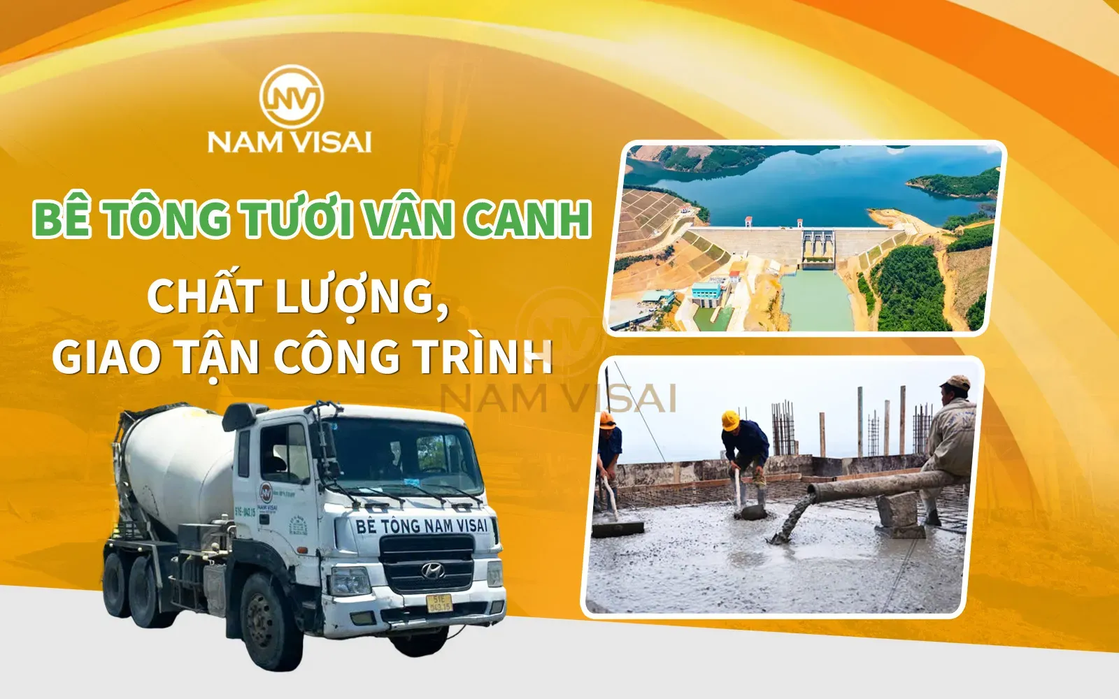 Bê Tông Tươi Vân Canh Chất Lượng, Giao Tận Công Trình