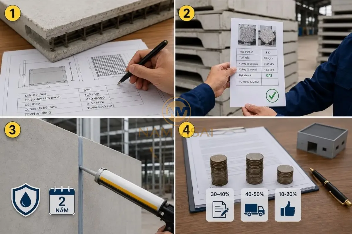 Những Điều Cần Có Trong Hợp Đồng Mua Cấu Hình Nhà Bê Tông Đúc Cơ