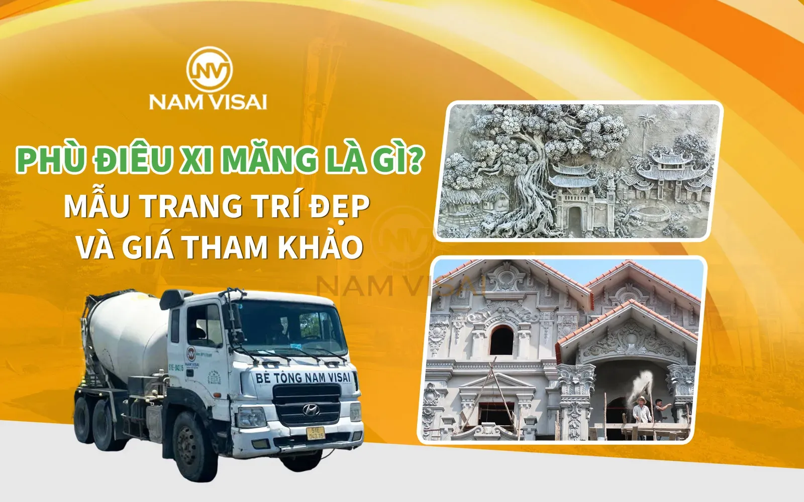 Phù Điêu Xi Măng Là Gì? Mẫu Trang Trí Đẹp Và Giá Tham Khảo